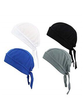 Cooling Skull Cap Helmet Liner Sweat Wicking Breathable Running Cycling Cap
